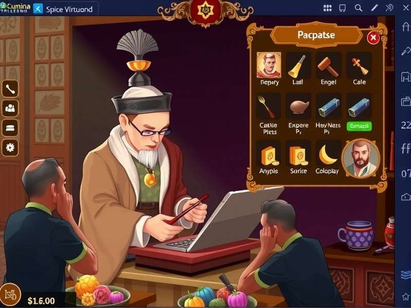 Cumin Spice Virtuoso Legend strategy interface